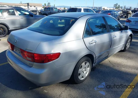 2005 Honda Accord 2.4 Lx z USA, uszkodzony, nr VIN 1HGCM56445A175721
